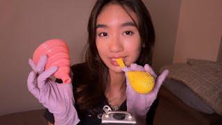 ASMR ~ Latex Triggers | Rubbery Sounds 