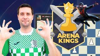 AJEDREZ de ALTO NIVEL PARA GANAR EL ARENA KINGS! 