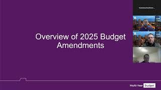 2025 Annual Budget Update Information Session