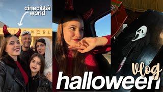 HALLOWEEN VLOG: banana bread, friends, cinecittà world & mooolto altro!  || SZ