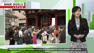 Record inbound tourism offers both benefits, challenges for JapanーNHK WORLD-JAPAN NEWS