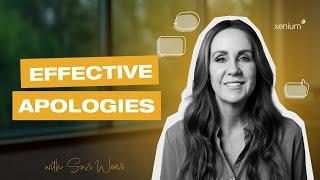 How to Give an Effective Apology at Work | Xenium HR Microlearning