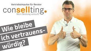 Wie bleibe ich vertrauenswürdig? | Zurückhaltung | Vertriebsimpulse für Berater | ADM Institut