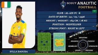 SYLLA DAOUDA (2023 - 2024) (MIDFIELDER - AL AIN FC SAUDI ARABIA)