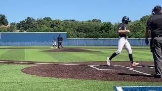 Alex with the RBI double vs Rawling SE Mavericks 18u 9/8/2024