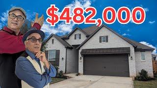 ** Tour of a new home, in Fulshear,Texas-- Full tour, feartures, and price**