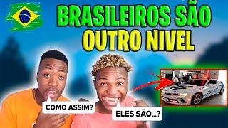 EM BRASIL ESSE CARRO É DA POLICIA? Como assim? -Africano reage