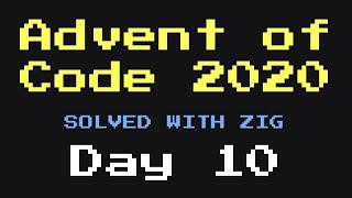 Joltage... my (not) only weakness! (warning: dynamic programming)  Advent of Code in Zig Day 10