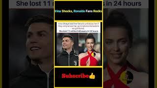 Irina Shocks, Ronaldo Fans Rocks | #factsmaava #ronaldo #facts #football #shorts #youtube #content