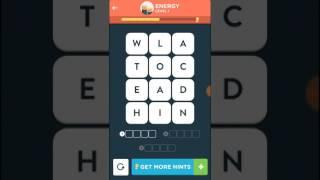 Wordbrain 2 Expert Energy Level 1-5 Answers Walkthrough