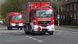 [Gefahrgutunfall - Großeinsatz] Einsatzfahrten Feuerwehr, Rettungsdienst NMS + ABC Zug Segeberg