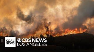 Watch live: Three California fires burn out of control in LA, Orange and San Bernardino Counties