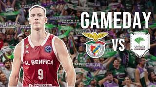 Revenge Game Against One of the Best Teams In Spain ! Pro Basketball Game Day vs Unicaja Malaga