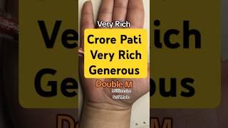 Millionaire Crore pati hand lines Hand reading by Yousaf Raza Yousaf Palmist #yousafpalmist #fortune