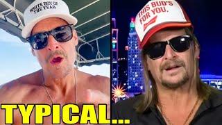 Kid Rock's White Hood Comes Off During Unhinged Fox News Hit