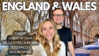  5 Hidden Gems in England & Wales  (Travel VLOG) Cardiff & Harry Potter Filming Locations! 