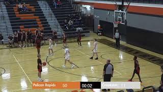 Pelican Rapids High School Boy's Junior Varsity VS Crookston