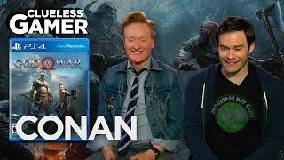 Clueless Gamer: "God Of War" With Bill Hader | CONAN on TBS