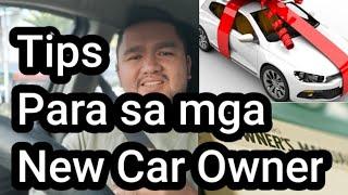 Tips Para sa mga New Car Owner