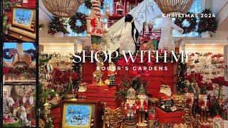 Shop with me // Roger’s Gardens 2024 // Christmas Decor Hunting