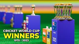 ICC Cricket World Cup Winners List From 1975 to 2023