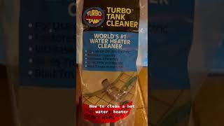 TURBO TANK CLEANER | How to Clean a Water Heater