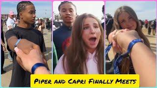 Piper and capri FINALLY MEETS, she tells her STORY on HOW THEY MET and WHY SHE CHOSE HIM