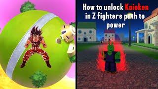 How to get Kaioken in Z Fighters Path to Power 4k - 60 FPS