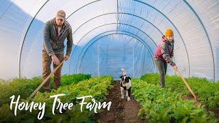 Couple sells EVERYTHING to start a THRIVING market garden in NC