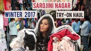 Sarojini Nagar Shopping Haul | Try-On Winter Haul 2017