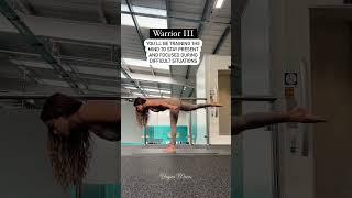 Make your mind strong with Warrior yoga.