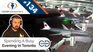 Spending A Busy Evening In Toronto - Tower! Simulator 3, Episode 134