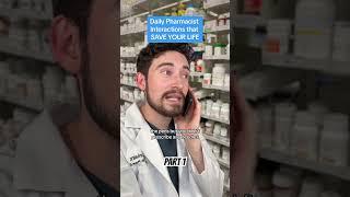 HOW PHARMACISTS SAVE LIVES #pharmacist #pharmacy #pharmacytechnician #retailpharmacy #shorts