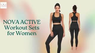 NOVA ACTIVE Workout Sets for Women - Market Mingle