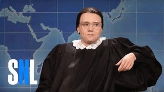 Weekend Update: Ruth Bader Ginsburg on Not Retiring - SNL