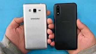 Samsung Galaxy A01 vs Samsung Galaxy Grand Prime Plus/J2 Prime