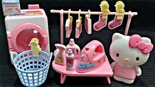 Hello Kitty Laundry Playset Satisfying with Unboxing Compilation Toys ASMR #320