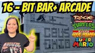 Visiting An AWESOME Bar Arcade in Columbus Ohio! - 16-Bit Bar & Arcade