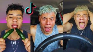 Ramizeinn eats the most spicy food In the world  | TikTok challenge part 1