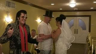 Henning & Steffi Wedding mit Elvis in der Graceland Chapel Las Vegas deutsch