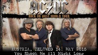 AC/DC - You Shook Me All Night Long  - Spielberg, Red Bull Ring 14.05.2015