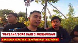 CINEMATIC RAME DAN RAPI ANAK VARIO DI BENDUNGAN BALI - #Motovlogbali Eps 362