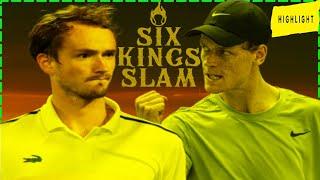 Jannik Sinner vs Daniil Medvedev Highlights | Six Kings Slam 2024