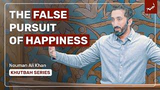 Happiness Is A By-Product Of Living With Purpose | Khutbah by Nouman Ali Khan | Detroit, USA