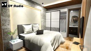 Bedroom Design | 30x45 House Plan || DV Studio
