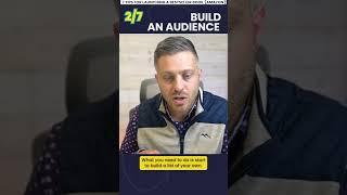 Book Launch Tip #2, Build An Audience First