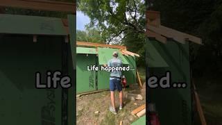 The Epic Chicken Coop Build is nearly complete. Just a few more items!  #backyardchickens #diy #coop