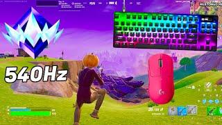 SteelSeries Apex Pro TKL ASMR  Solo Gameplay  Satisfying Keyboard Fortnite 360 FPS 4K