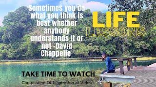 Life Lessons: Compilation of Inspirational Videos from Dave chappelle, Jim Carrey, Ekhart Tolle,etc