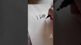 #iloveyou #shorts #writing